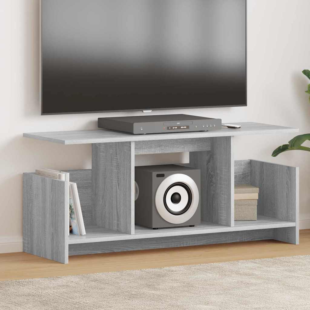 vidaXL TV-Ständer Graues Sonoma 102 x 35 x 45 cm Holzwerkstoff