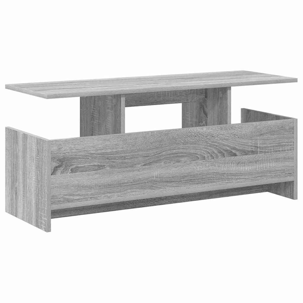 vidaXL TV-Ständer Graues Sonoma 102 x 35 x 45 cm Holzwerkstoff