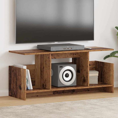 vidaXL TV-Ständer Altholz 102 x 35 x 45 cm Holzwerkstoff