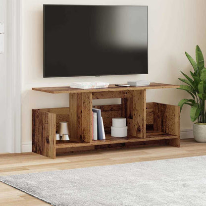 vidaXL TV-Ständer Altholz 102 x 35 x 45 cm Holzwerkstoff