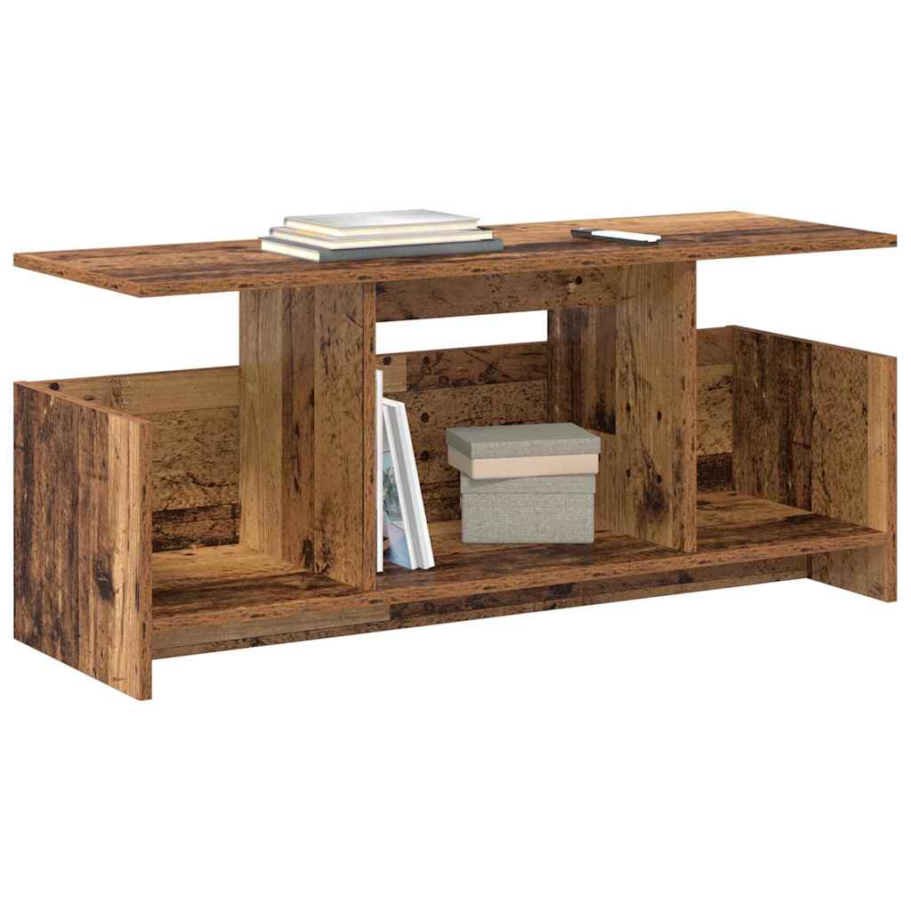 vidaXL TV-Ständer Altholz 102 x 35 x 45 cm Holzwerkstoff