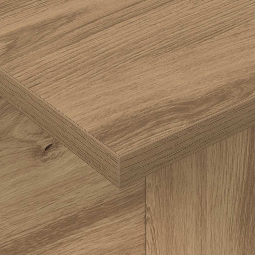 TV-Ständer Artisan-Eiche 102 x 35 x 45 cm Holzwerkstoff