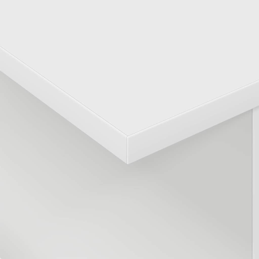 vidaXL TV-Ständer 2 pcs Weiß 50 x 35 x 45 cm Holzwerkstoff