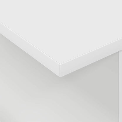 vidaXL TV-Ständer 2 pcs Weiß 50 x 35 x 45 cm Holzwerkstoff
