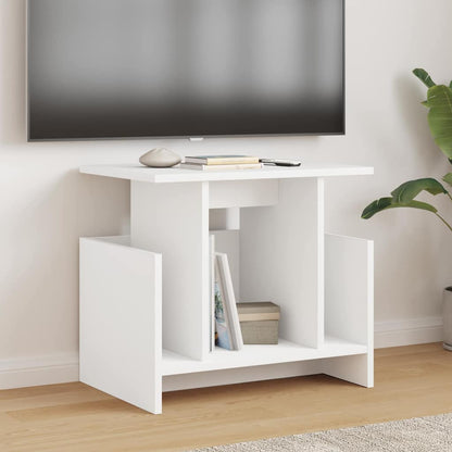 vidaXL TV-Ständer 2 pcs Weiß 50 x 35 x 45 cm Holzwerkstoff