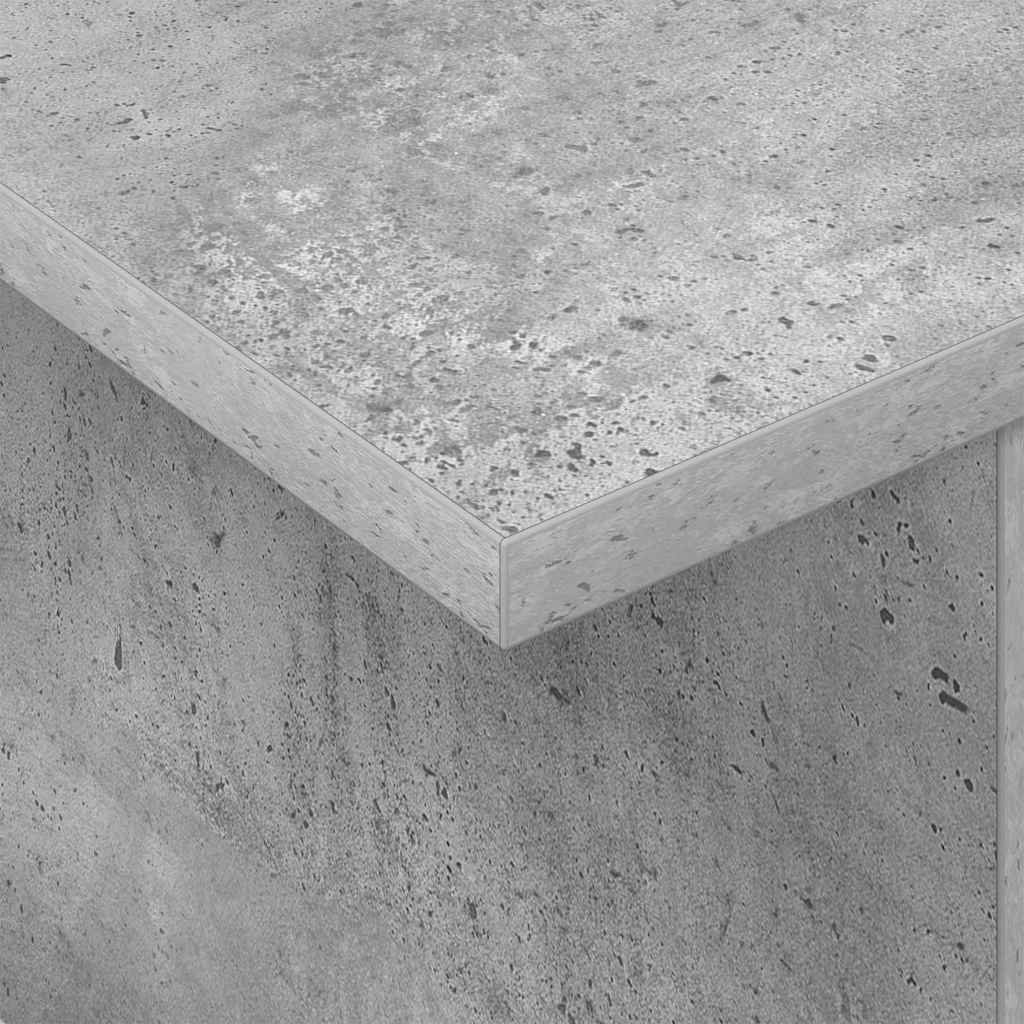 vidaXL TV-Ständer 2 pcs Beton Grau 50 x 35 x 45 cm Holzwerkstoff