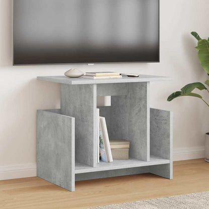 vidaXL TV-Ständer 2 pcs Beton Grau 50 x 35 x 45 cm Holzwerkstoff
