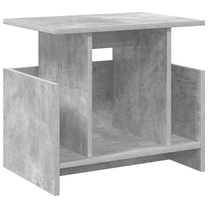vidaXL TV-Ständer 2 pcs Beton Grau 50 x 35 x 45 cm Holzwerkstoff
