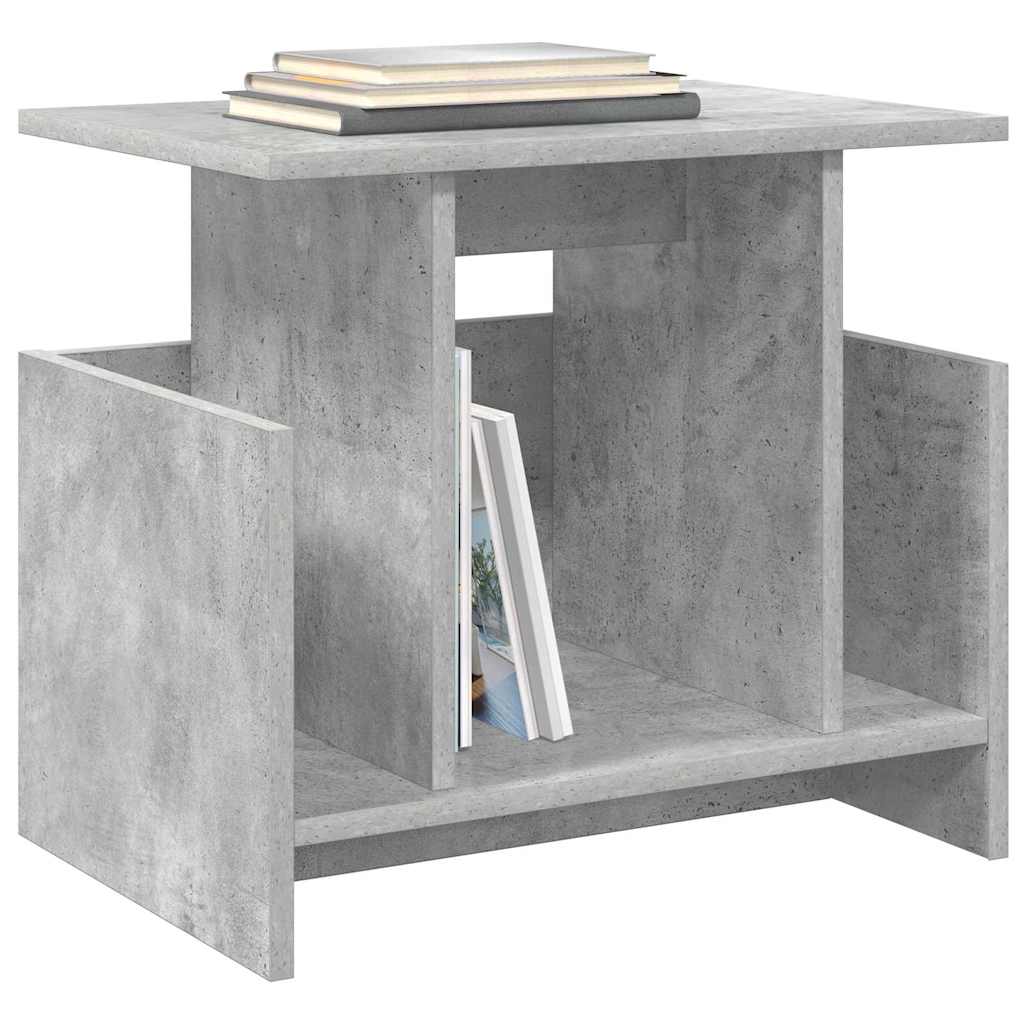 vidaXL TV-Ständer 2 pcs Beton Grau 50 x 35 x 45 cm Holzwerkstoff
