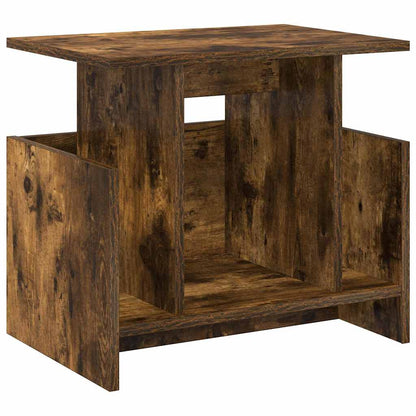 vidaXL TV-Ständer 2 pcs Geräucherte Eiche 50 x 35 x 45 cm