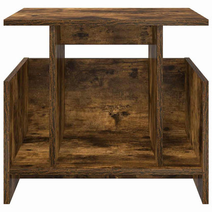 vidaXL TV-Ständer 2 pcs Geräucherte Eiche 50 x 35 x 45 cm