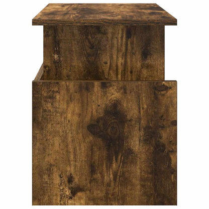vidaXL TV-Ständer 2 pcs Geräucherte Eiche 50 x 35 x 45 cm