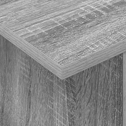 vidaXL TV-Ständer 2 pcs Graues Sonoma 50 x 35 x 45 cm Holzwerkstoff