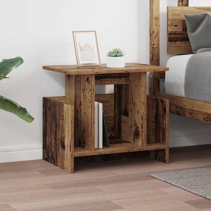 vidaXL TV-Ständer Altholz 50 x 35 x 45 cm Holzwerkstoff