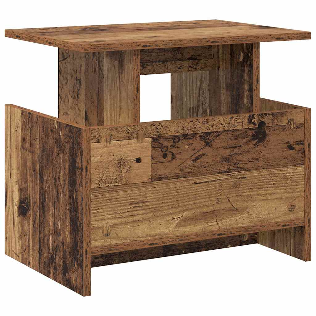 vidaXL TV-Ständer Altholz 50 x 35 x 45 cm Holzwerkstoff