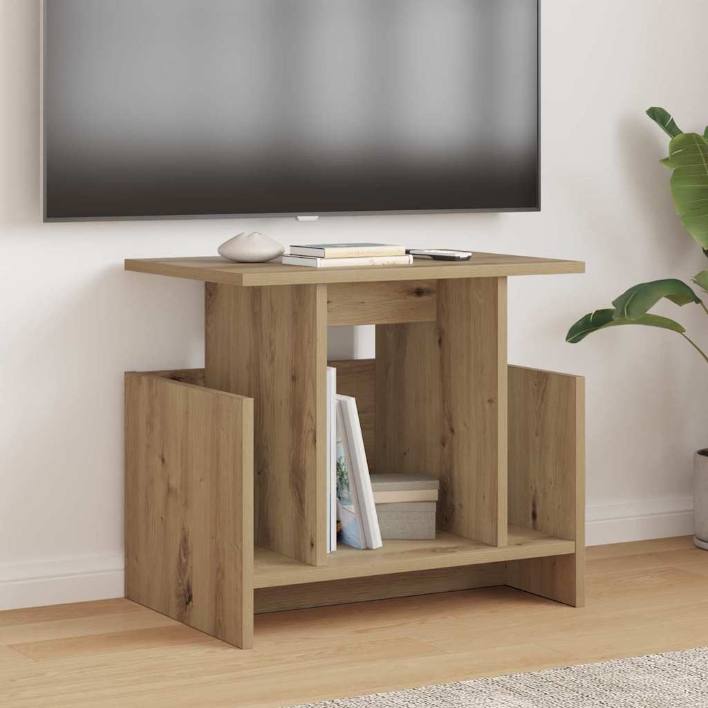 vidaXL TV-Ständer Artisan-Eiche 50 x 35 x 45 cm Holzwerkstoff