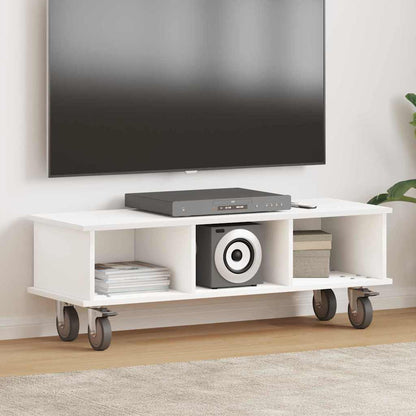 vidaXL TV-Ständer Weiß 100 x 35 x 35 cm Holzwerkstoff