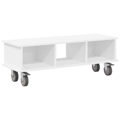 vidaXL TV-Ständer Weiß 100 x 35 x 35 cm Holzwerkstoff