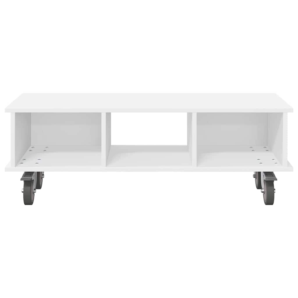 vidaXL TV-Ständer Weiß 100 x 35 x 35 cm Holzwerkstoff