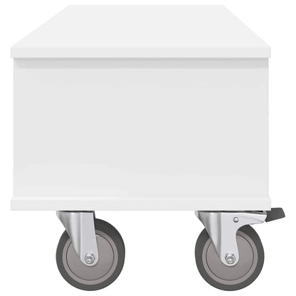 vidaXL TV-Ständer Weiß 100 x 35 x 35 cm Holzwerkstoff