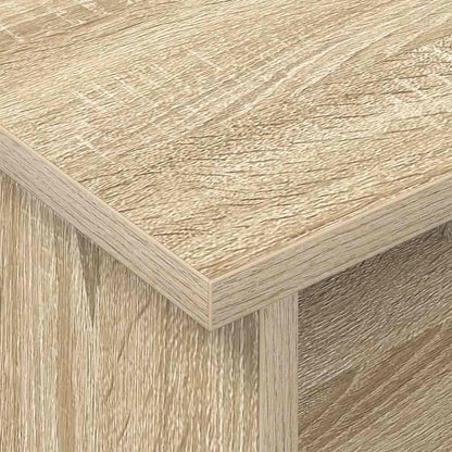vidaXL TV-Ständer Sonoma-Eiche 100 x 35 x 35 cm Holzwerkstoff