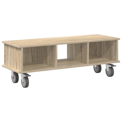 vidaXL TV-Ständer Sonoma-Eiche 100 x 35 x 35 cm Holzwerkstoff