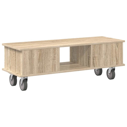 vidaXL TV-Ständer Sonoma-Eiche 100 x 35 x 35 cm Holzwerkstoff