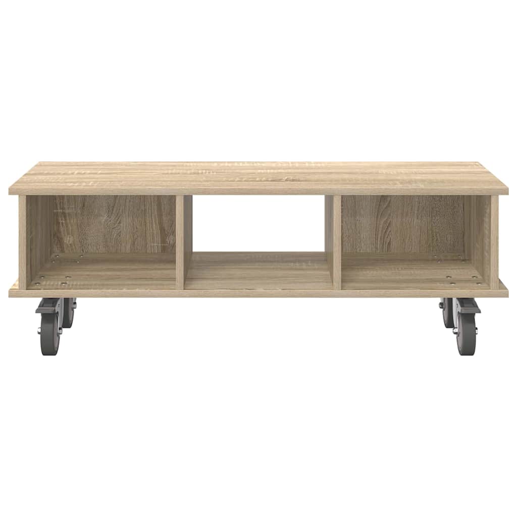 vidaXL TV-Ständer Sonoma-Eiche 100 x 35 x 35 cm Holzwerkstoff