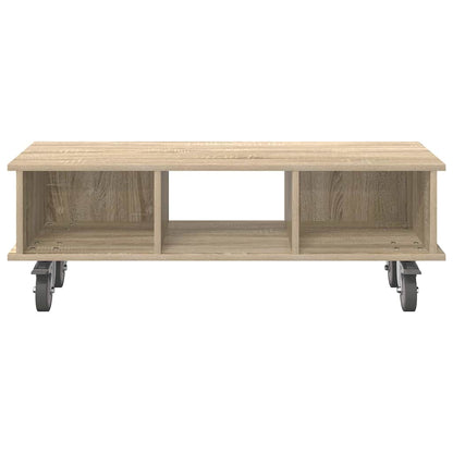 vidaXL TV-Ständer Sonoma-Eiche 100 x 35 x 35 cm Holzwerkstoff