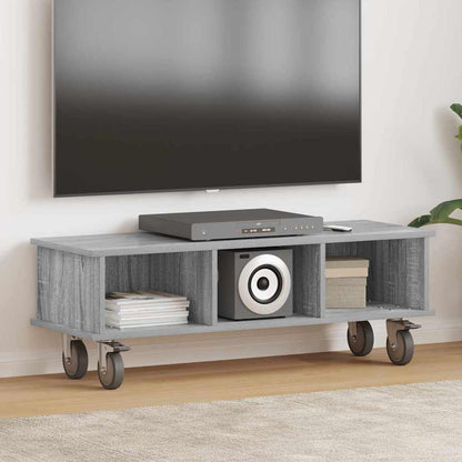 vidaXL TV-Ständer Graues Sonoma 100 x 35 x 35 cm Holzwerkstoff