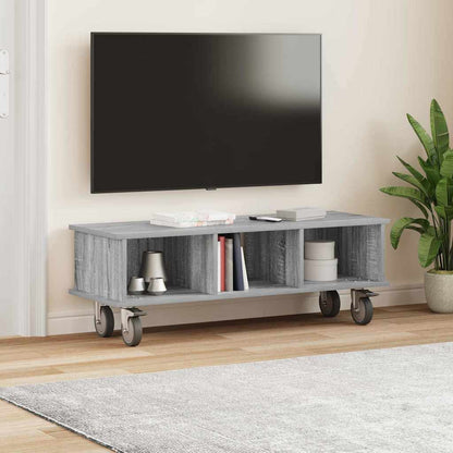 vidaXL TV-Ständer Graues Sonoma 100 x 35 x 35 cm Holzwerkstoff
