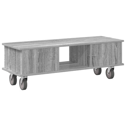 vidaXL TV-Ständer Graues Sonoma 100 x 35 x 35 cm Holzwerkstoff