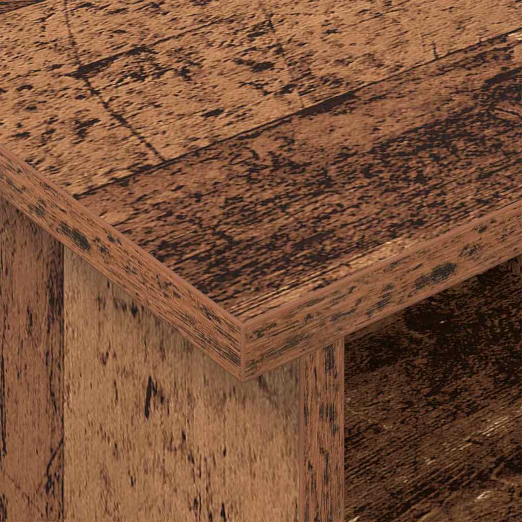 vidaXL TV-Ständer Altholz 100 x 35 x 35 cm Holzwerkstoff