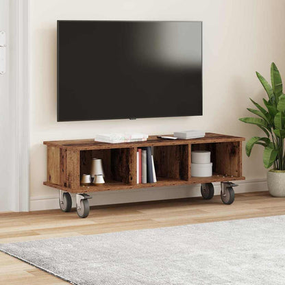 vidaXL TV-Ständer Altholz 100 x 35 x 35 cm Holzwerkstoff