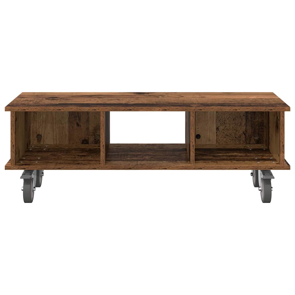 vidaXL TV-Ständer Altholz 100 x 35 x 35 cm Holzwerkstoff