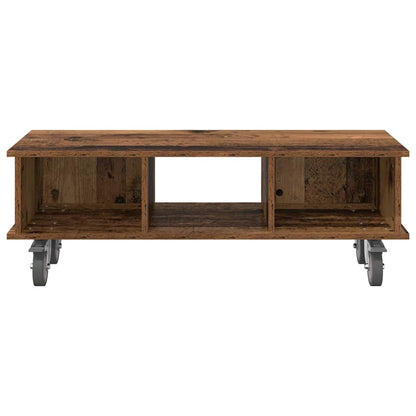 vidaXL TV-Ständer Altholz 100 x 35 x 35 cm Holzwerkstoff