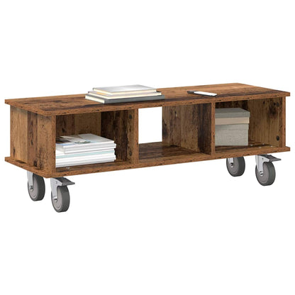 vidaXL TV-Ständer Altholz 100 x 35 x 35 cm Holzwerkstoff