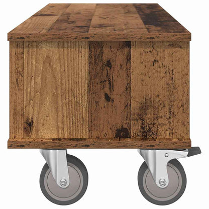 vidaXL TV-Ständer Altholz 100 x 35 x 35 cm Holzwerkstoff