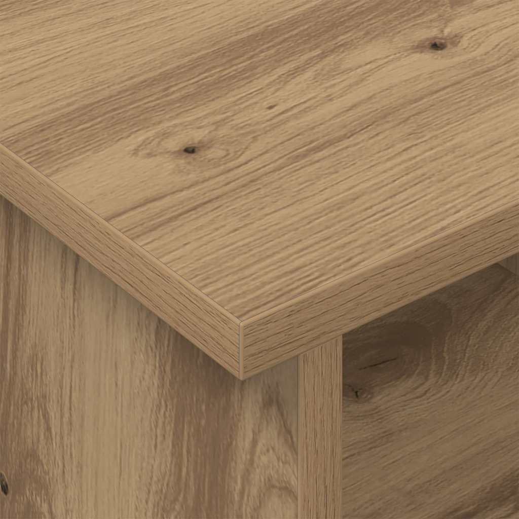 vidaXL TV-Ständer Artisan-Eiche 100 x 35 x 35 cm Holzwerkstoff