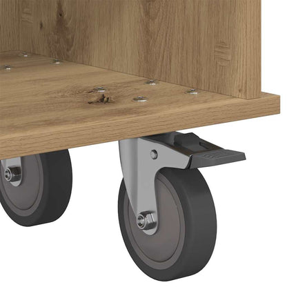 vidaXL TV-Ständer Artisan-Eiche 100 x 35 x 35 cm Holzwerkstoff