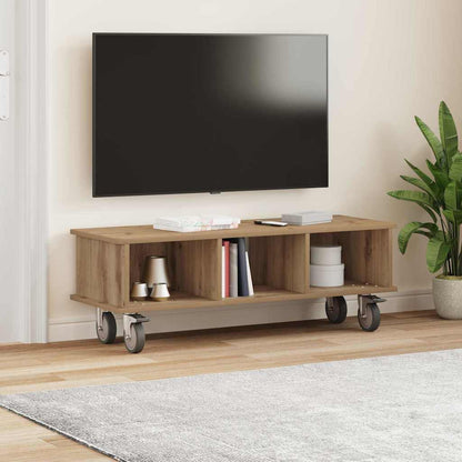 vidaXL TV-Ständer Artisan-Eiche 100 x 35 x 35 cm Holzwerkstoff