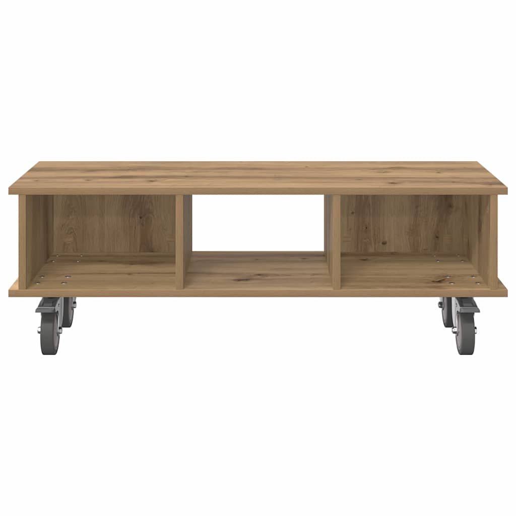 vidaXL TV-Ständer Artisan-Eiche 100 x 35 x 35 cm Holzwerkstoff