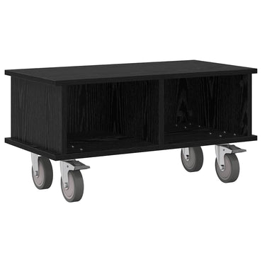 vidaXL TV-Ständer Schwarz Eichen-Optik 68,5 x 35 x 35 cm Holzwerkstoff