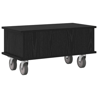 vidaXL TV-Ständer Schwarz Eichen-Optik 68,5 x 35 x 35 cm Holzwerkstoff