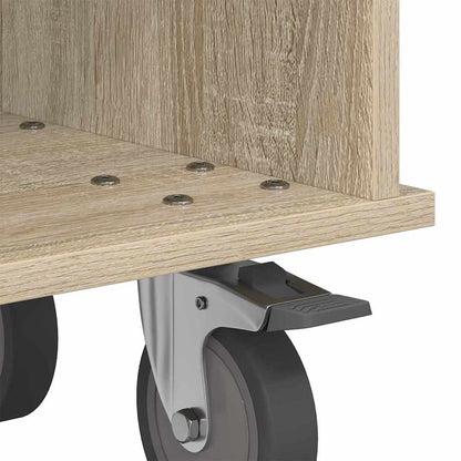 vidaXL TV-Ständer Sonoma-Eiche 68,5 x 35 x 35 cm Holzwerkstoff
