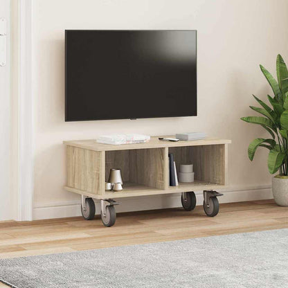 vidaXL TV-Ständer Sonoma-Eiche 68,5 x 35 x 35 cm Holzwerkstoff