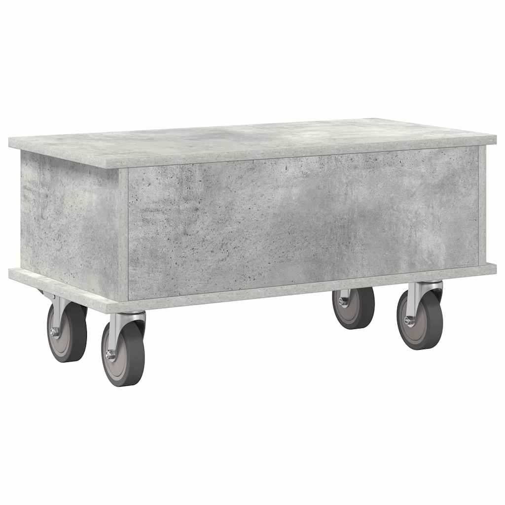 vidaXL TV-Ständer Beton Grau 68,5 x 35 x 35 cm Holzwerkstoff