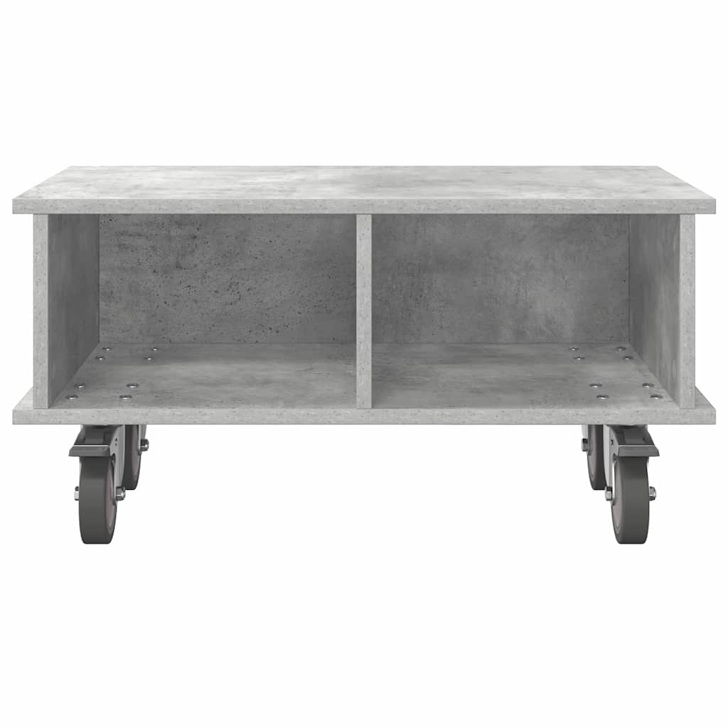 vidaXL TV-Ständer Beton Grau 68,5 x 35 x 35 cm Holzwerkstoff