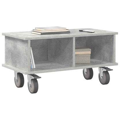 vidaXL TV-Ständer Beton Grau 68,5 x 35 x 35 cm Holzwerkstoff