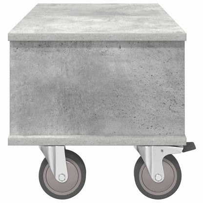 vidaXL TV-Ständer Beton Grau 68,5 x 35 x 35 cm Holzwerkstoff